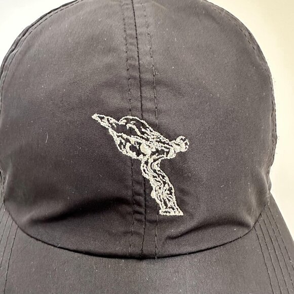 Cutter and Buck Dad Cap Adjustable Strap Back Hat Embroidered Logo Black - Picture 2 of 10